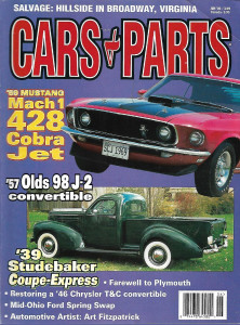 CARS & PARTS 2000 JUNE - '39 STUDE COUPE-EXPR, '46 CHRYSLER RESTO, '69 MACH 1